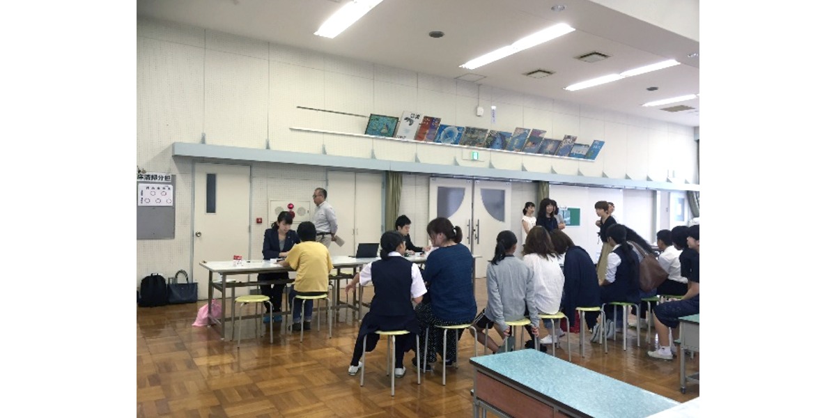 『平山中学校PTA第一回家庭教育学級』にて貧血予防講演会を行いました。