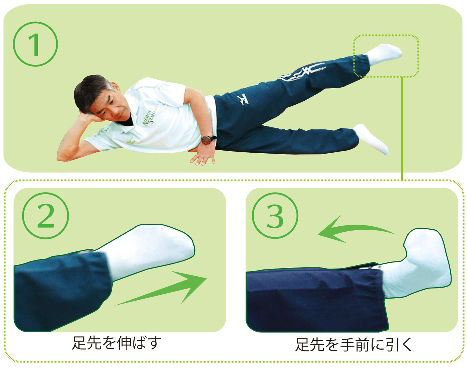 すねと臀部(お尻)の筋肉を鍛える