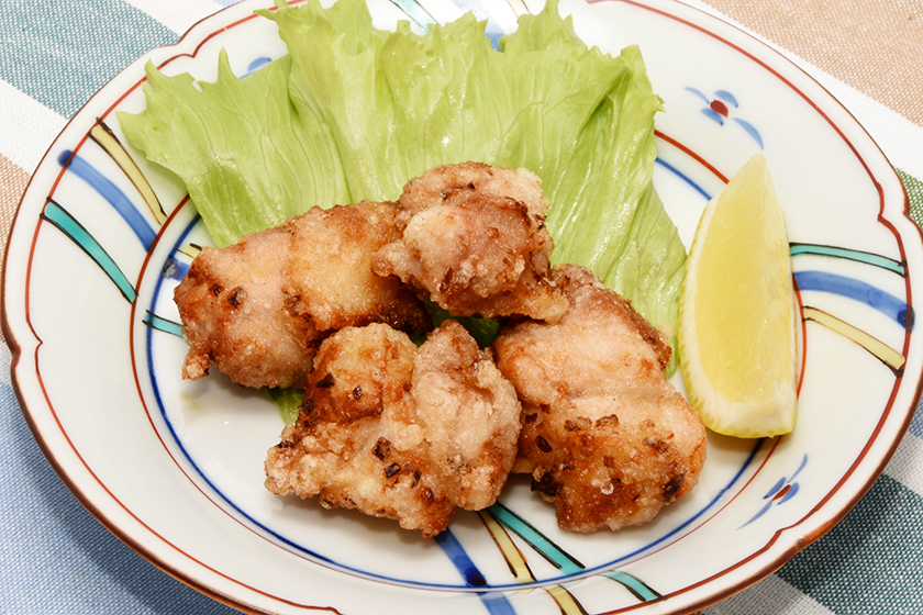 鶏肉の香味塩から揚げ