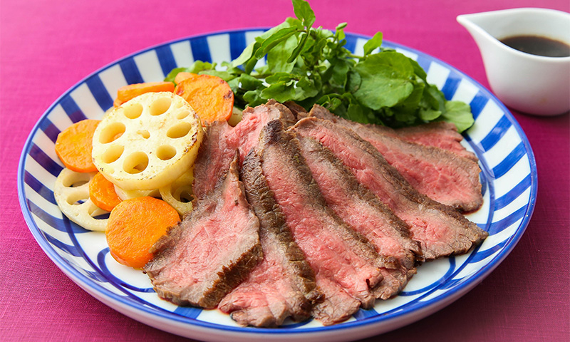 和風ローストビーフゆずこしょう風味