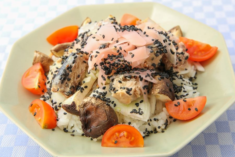 さば缶の簡単丼