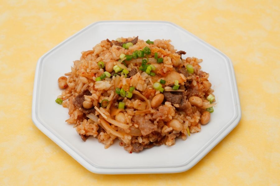 牛肉キムチチャーハン